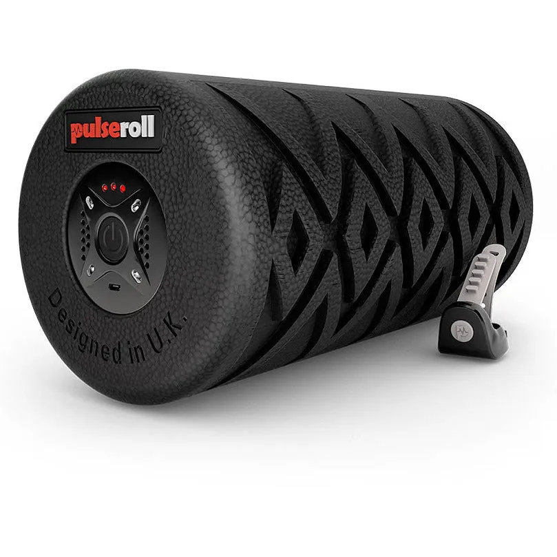 4 Speed Vibrating Foam Roller - 30 Cm - Black