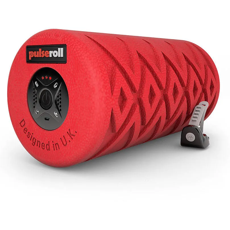 4 Speed Vibrating Foam Roller - 30 Cm - Red