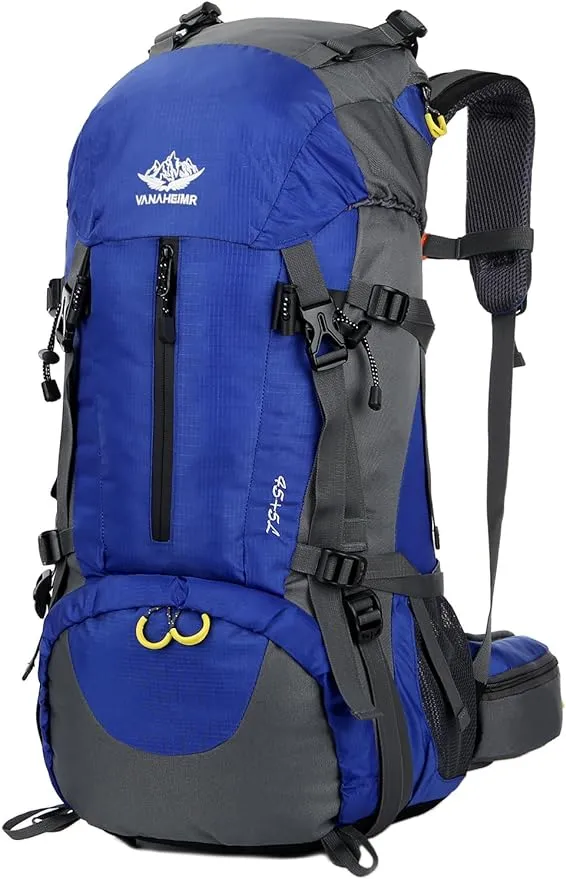 50L Hiking Backpack Men Camping Backpack with rain cover 45l 5l Lightweight Backpacking Backpack Travel Backpack