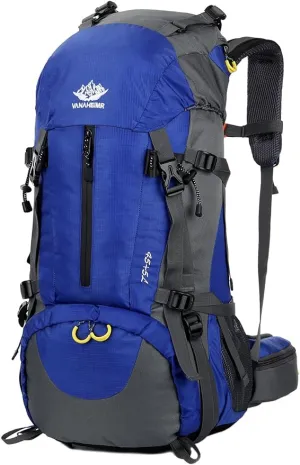50L Hiking Backpack Men Camping Backpack with rain cover 45l 5l Lightweight Backpacking Backpack Travel Backpack