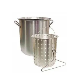 Aluminum Pot And Basket