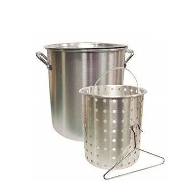Aluminum Pot And Basket