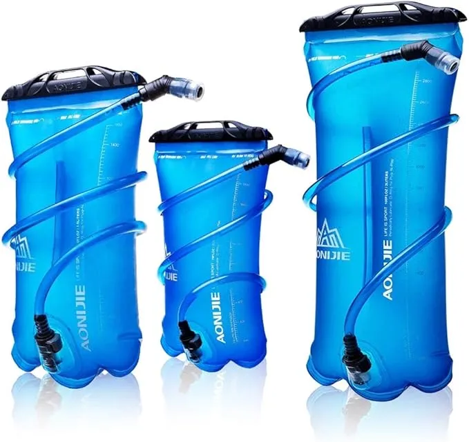 AONIJIE 1L/ 1.5L/ 2L/3L Folding Riding Running Water Bag Outdoor Mountaineering Backpack Drinking Bag (3L-TPU)