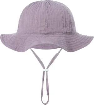 Baby Sun Hat Toddler Infant Cap Kid Beach Hats Swimsuit with UPF 50  Protective Sunscreen Newborn Bucket Hat for Boys Girls