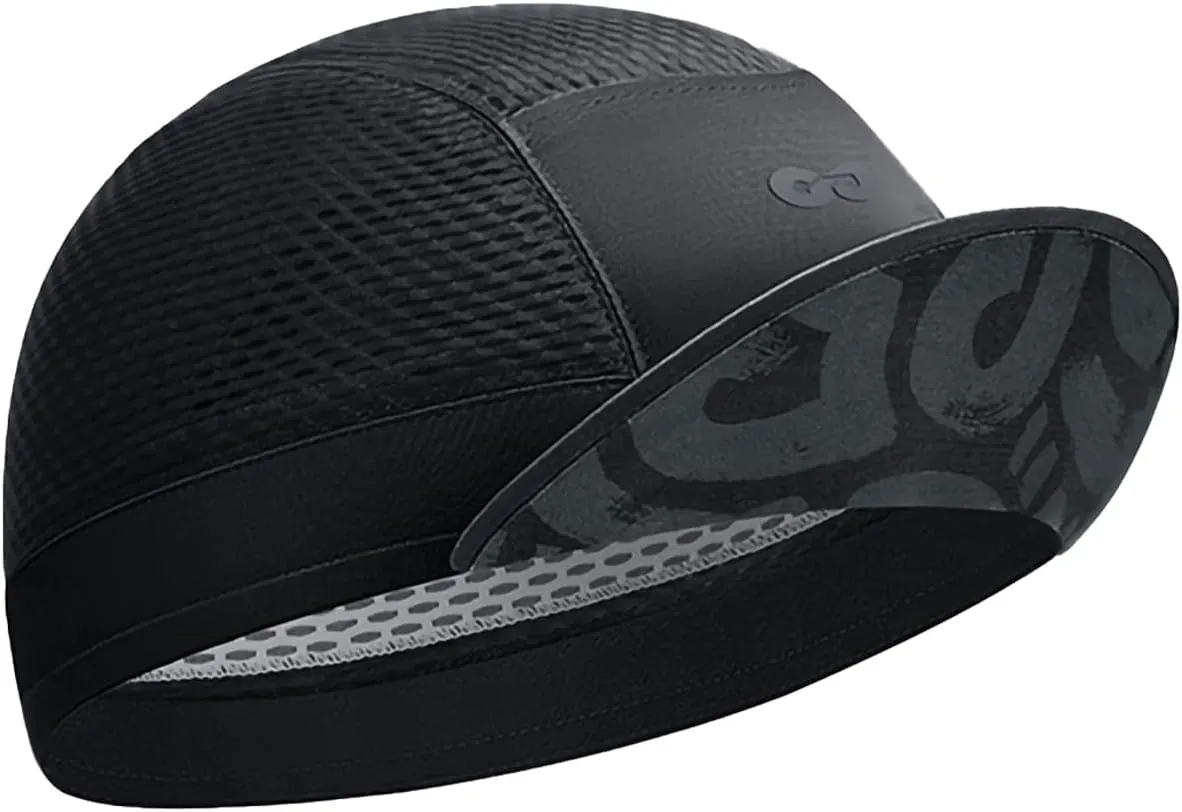 Cycling Cap Cooling Cycling Hat with Sun Visor Sun Protection Skull Cap for Men Women Under Helmet