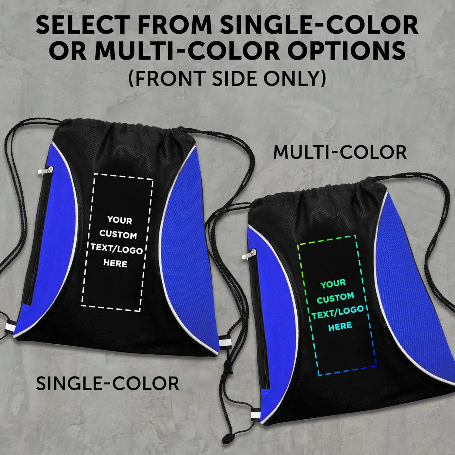 DISCOUNT PROMOS Drawstring Backpacks