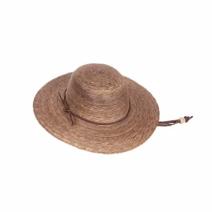 Elegant Burnt Palm Leaf Ranch Hat for Girls - Tula Hats