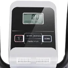 Elliptical Exercise Machine with APP, Heavy-Duty Elliptical Cross Trainer for Home Use, 10-Level Resistance, Max User Weight 390
