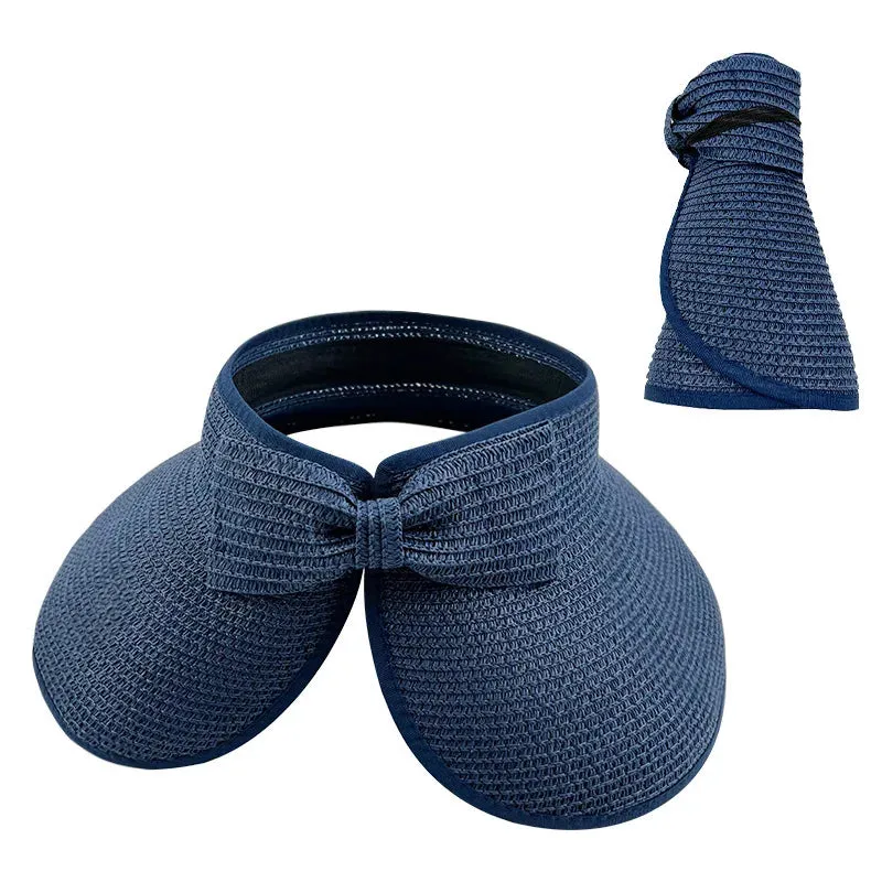 Foldable Wide-Brim Summer Visor Hat