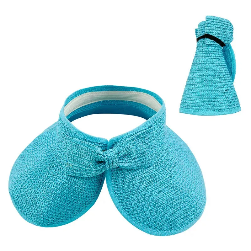 Foldable Wide-Brim Summer Visor Hat