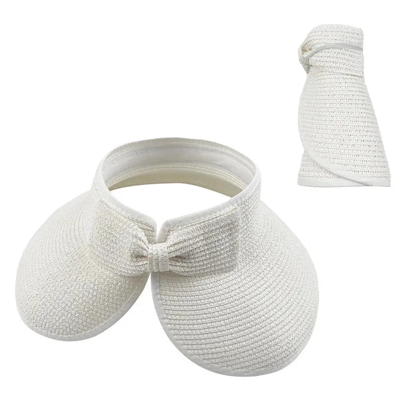 Foldable Wide-Brim Summer Visor Hat