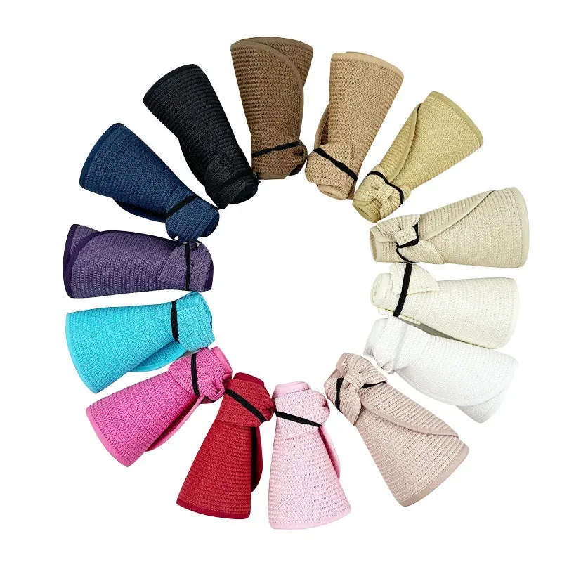 Foldable Wide-Brim Summer Visor Hat
