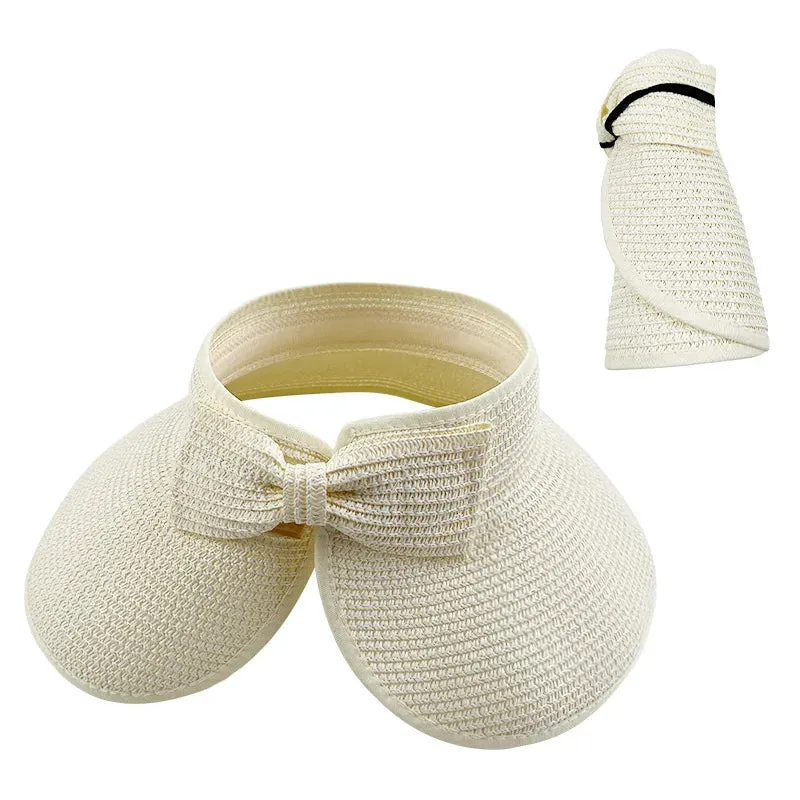 Foldable Wide-Brim Summer Visor Hat