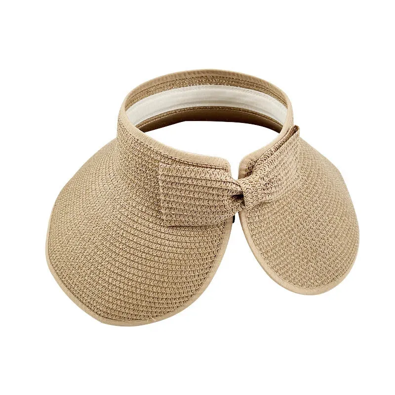 Foldable Wide-Brim Summer Visor Hat