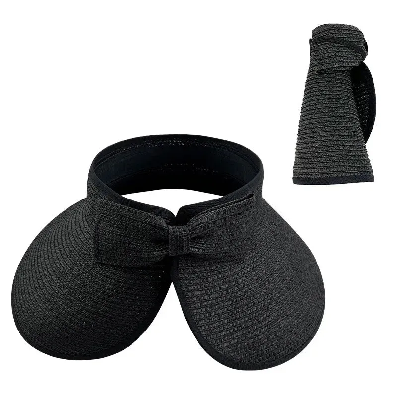 Foldable Wide-Brim Summer Visor Hat