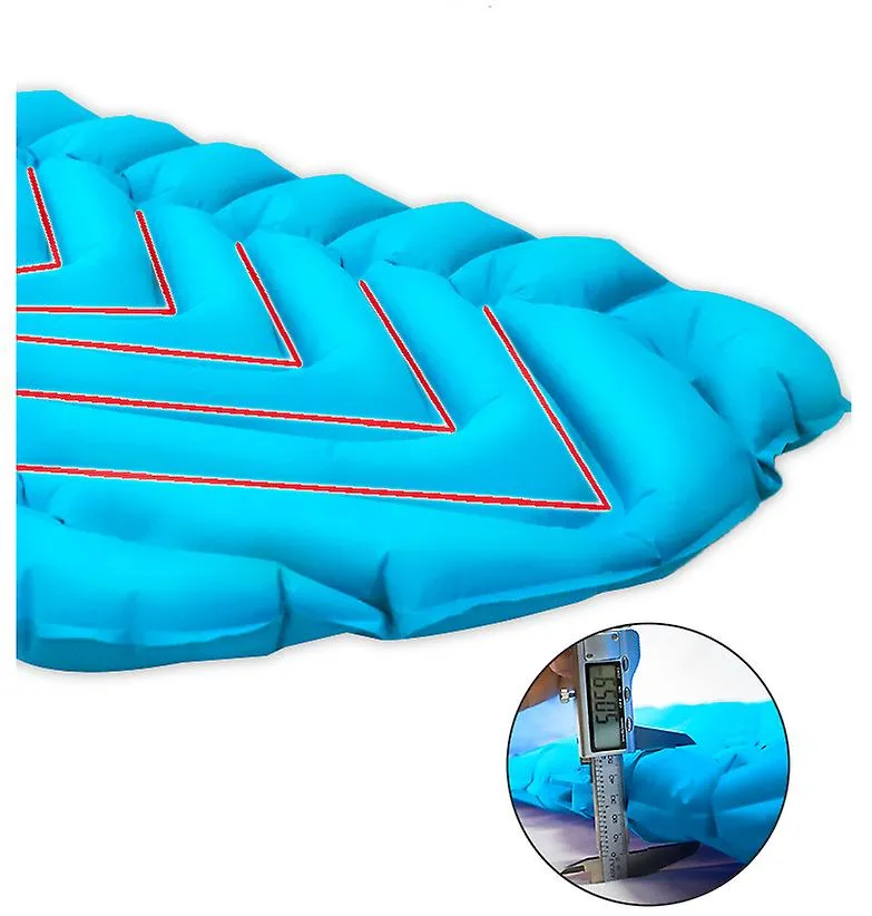 green foldable Outdoor inflatable tent cushion,moisture-proof mat for Travel Camping AZ18125