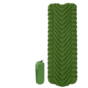 green foldable Outdoor inflatable tent cushion,moisture-proof mat for Travel Camping AZ18125