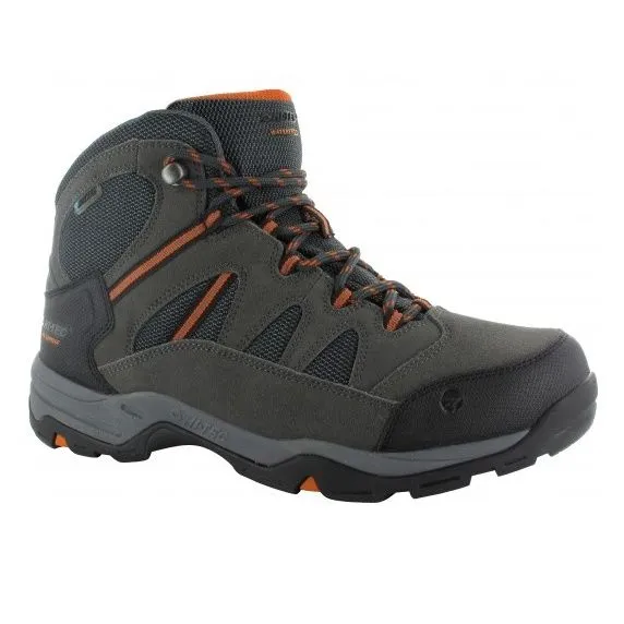 Hi-Tec Mens Bandera II WP - Char/Graph/Burnt Orange