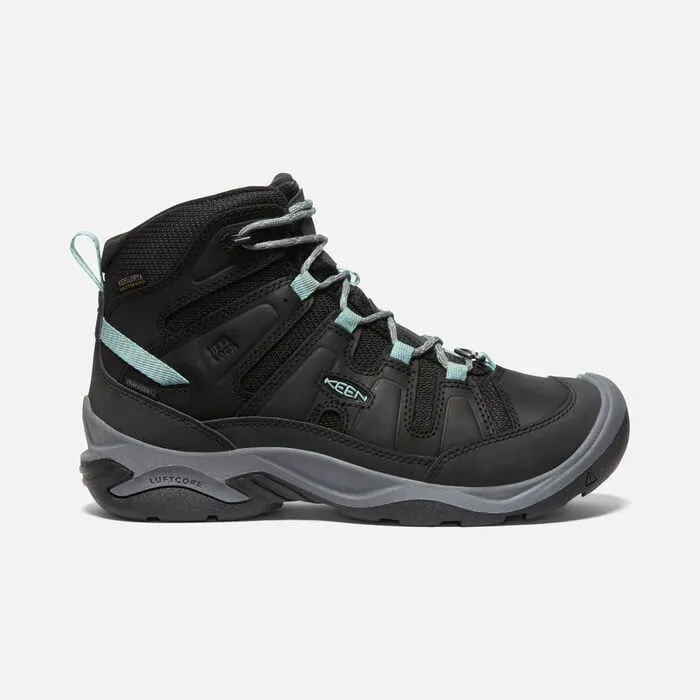 Keen Women's Circadia Mid Waterproof Polar Boots- Black/ Cloud