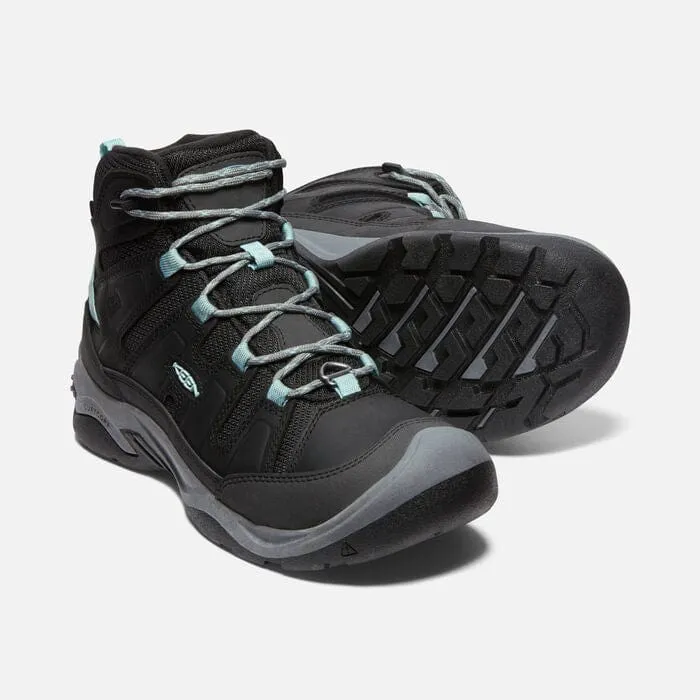 Keen Women's Circadia Mid Waterproof Polar Boots- Black/ Cloud