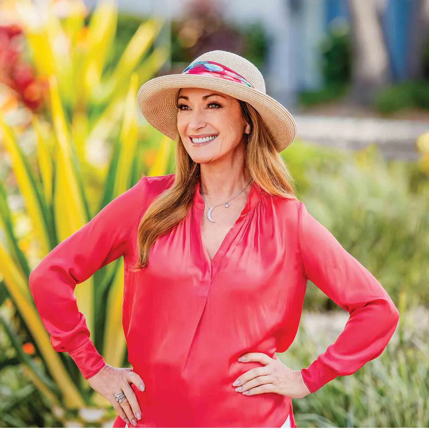 Lady Jane Up Brim Packable Sun Hat - Wallaroo Hats