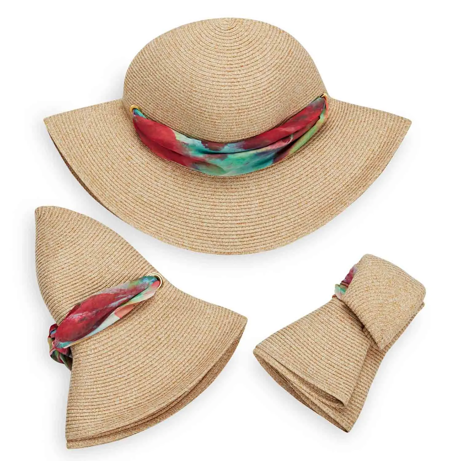Lady Jane Up Brim Packable Sun Hat - Wallaroo Hats