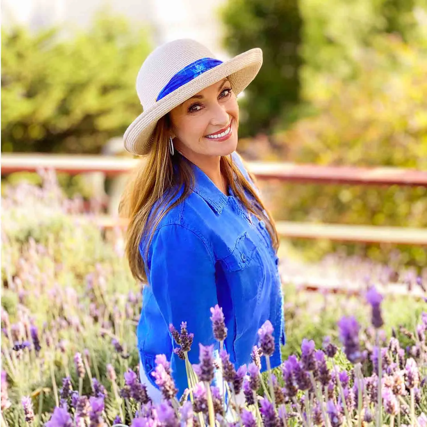 Lady Jane Up Brim Packable Sun Hat - Wallaroo Hats