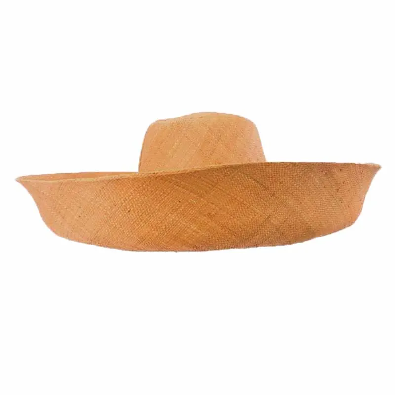 Madagascar Raffia Wide Brim Sun Hats in Solid Colors