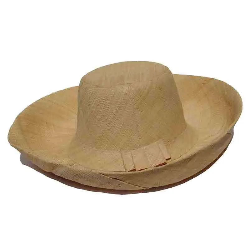 Madagascar Raffia Wide Brim Sun Hats in Solid Colors