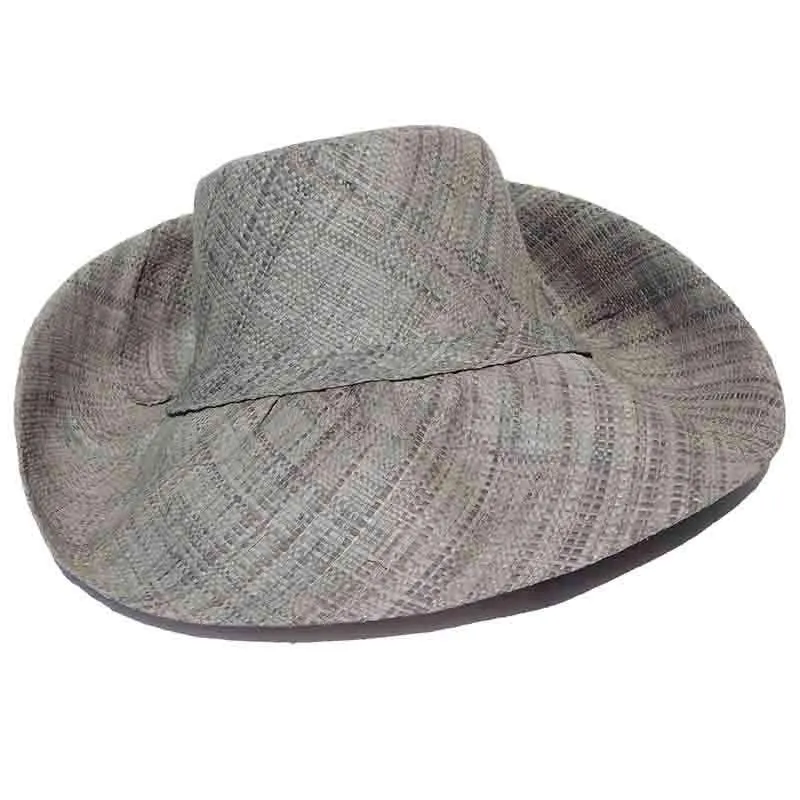 Madagascar Raffia Wide Brim Sun Hats in Solid Colors