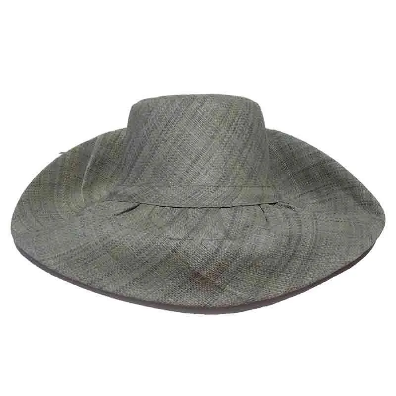 Madagascar Raffia Wide Brim Sun Hats in Solid Colors