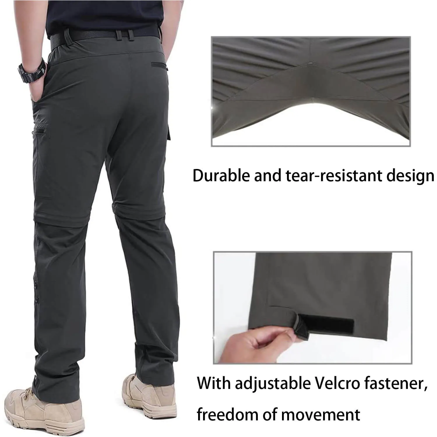 Men's UPF 50  Breathable Convertible Pants 15