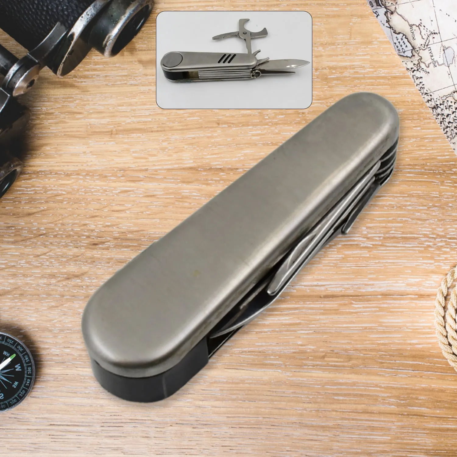 Multi-Function Pocket Chest Knife Tool (1pc)