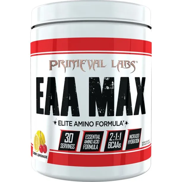 Primeval Labs EAA Max, Amino Acids & BCAA, 30 Servings