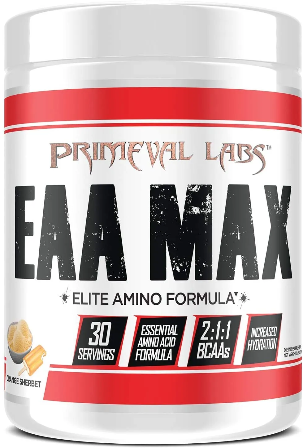 Primeval Labs EAA Max, Amino Acids & BCAA, 30 Servings