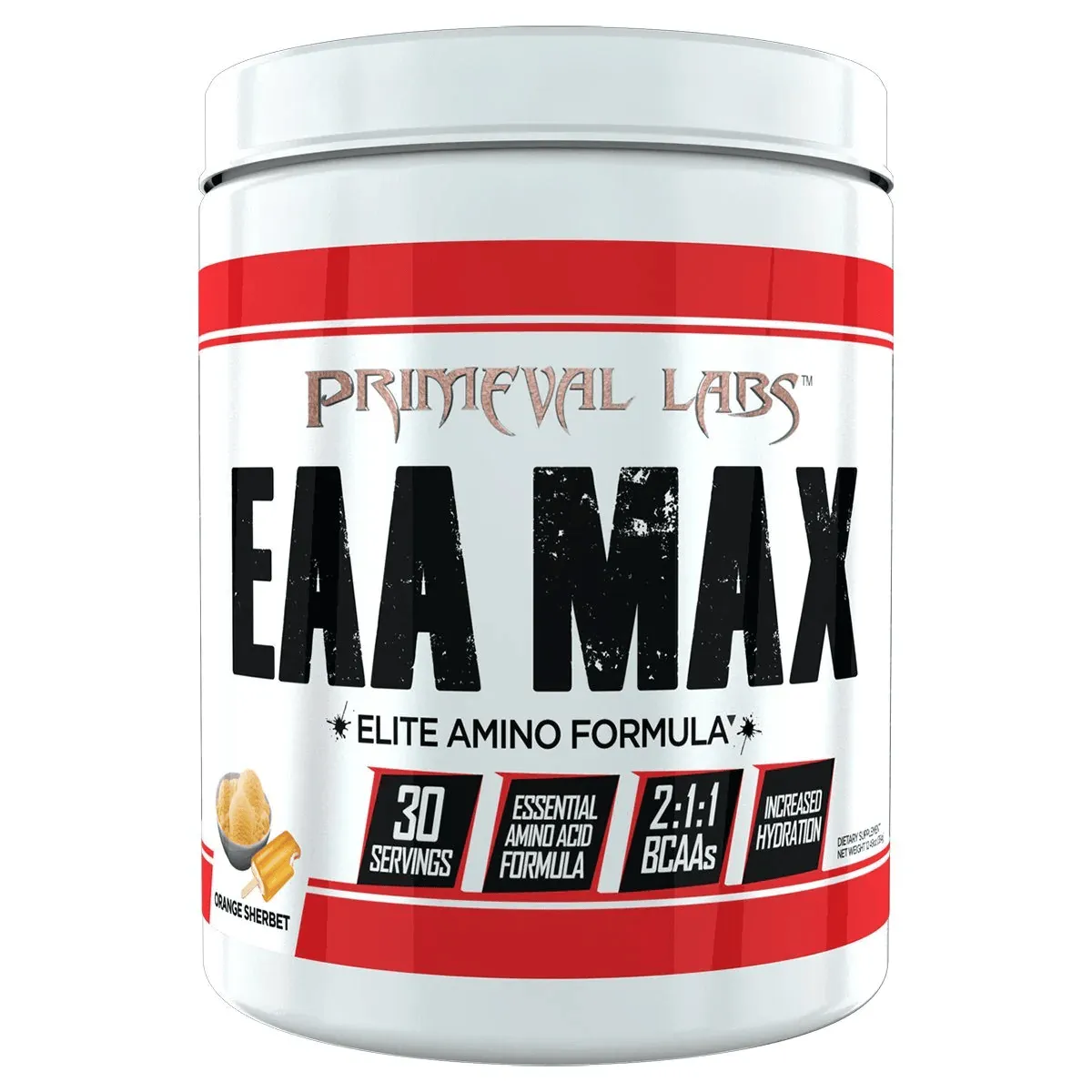 Primeval Labs EAA Max, Amino Acids & BCAA, 30 Servings
