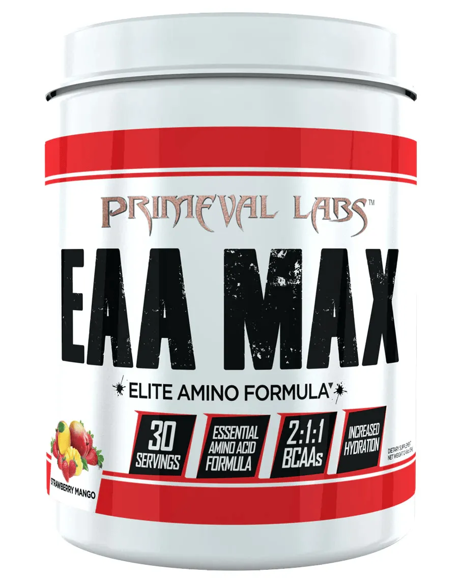 Primeval Labs EAA Max, Amino Acids & BCAA, 30 Servings