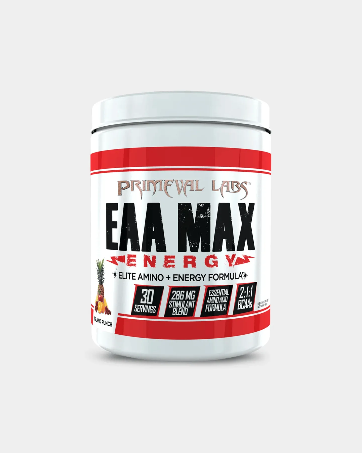 Primeval Labs EAA Max Energy To Build Muscle, Boost Energy, Support Digestive System, 30 Servings