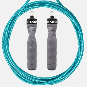 RXSG CustomFit Jump Rope Original Gray/Clear Teal