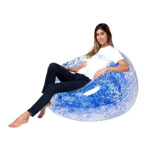 Sofa Air Sleeping Fast Folding Inflatable Lazy Bean Bag Lounger  Room Waterproof Chair bed Sleeping