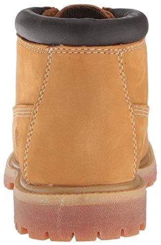 Timberland Women's Nellie Double WP Ankle Boot,Wheat Yellow,6.5 M US