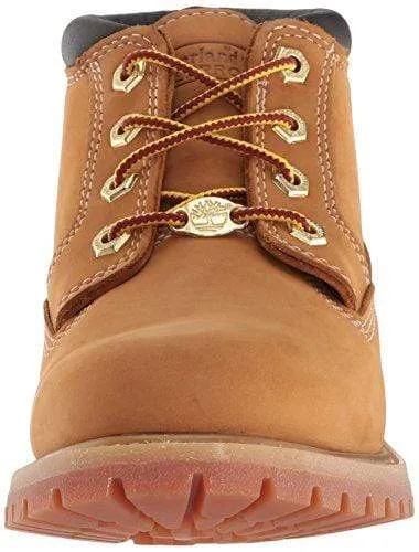 Timberland Women's Nellie Double WP Ankle Boot,Wheat Yellow,6.5 M US
