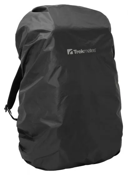 Trekmates Reversible Rucksack Rain Cover (25L)(Silver/Dark Grey)