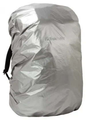 Trekmates Reversible Rucksack Rain Cover (25L)(Silver/Dark Grey)