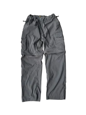 Vintage Parachute Convertible Cargos - Dark Grey