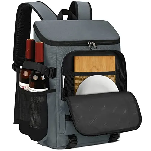 Waterproof Insulated Cooler Bag Large Picnic Backpacks Lightweight Lunch Bag Backpacks Cooler Bag for Camping BBQ Hiking Picnic